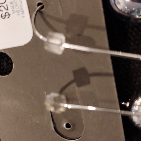 NWT Sikver drop earring with stone | - Picture 4 of 4